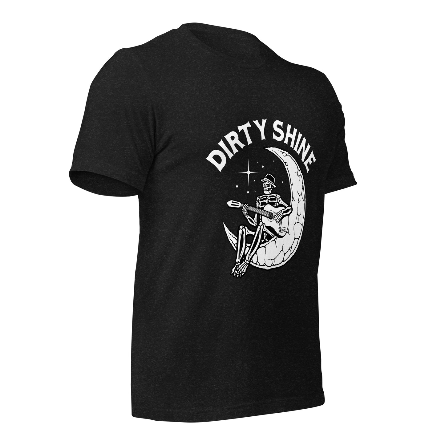 Dirty Shine Skeleton on the Moon - Black