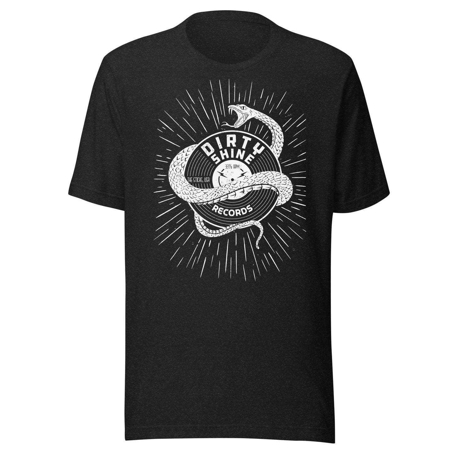 Dirty Shine Records tee - Black